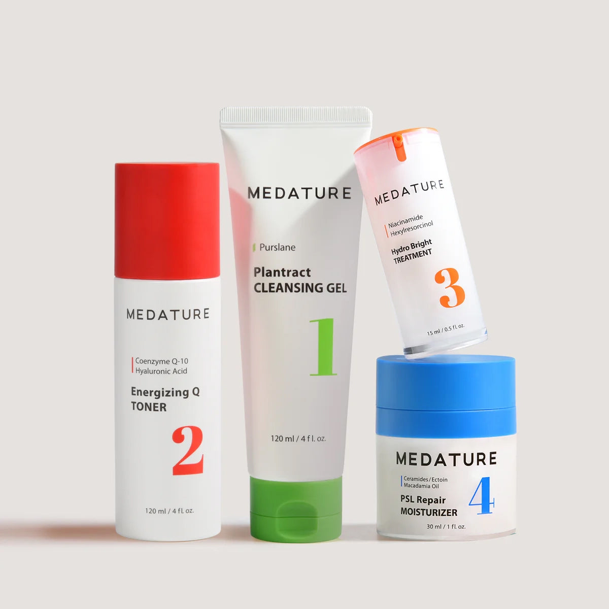 medosan thuja skincare MEDATURE 4-Step Oily Skincare Routine