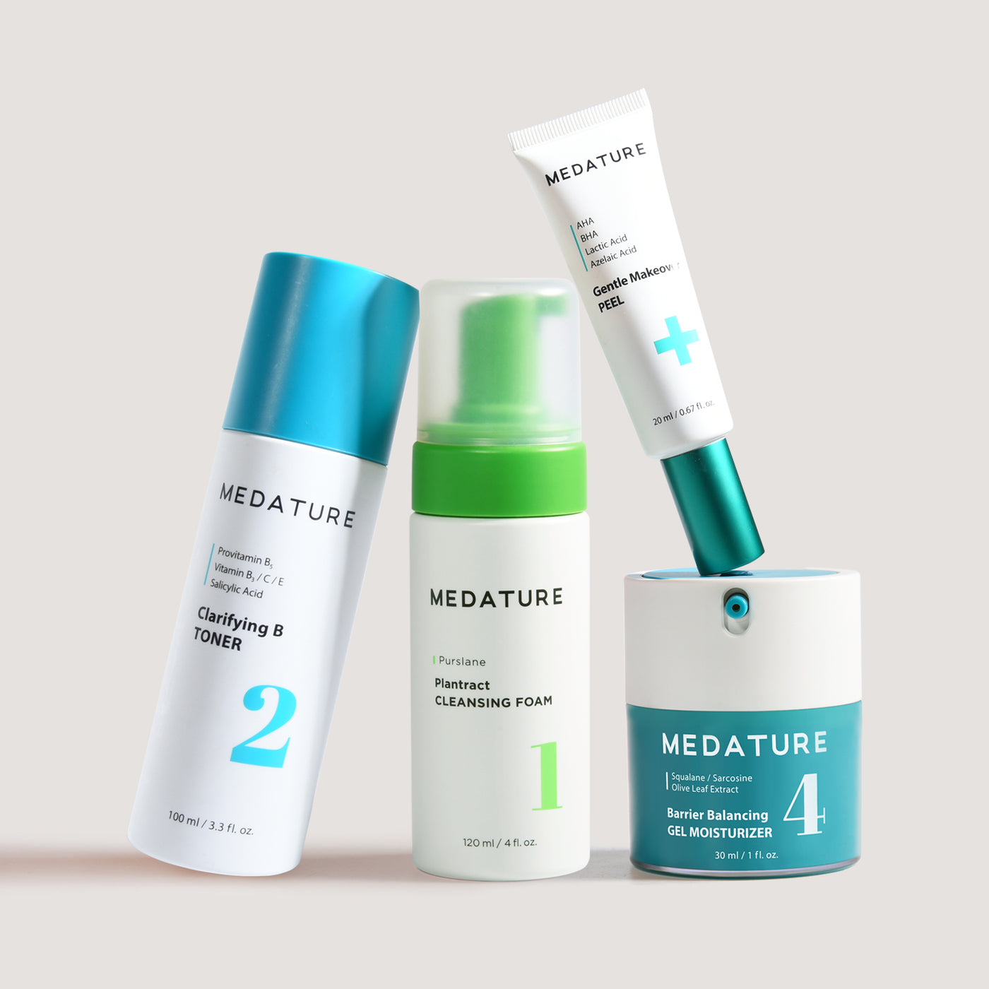 MEDATURE 4-Step Oily Skincare Routine